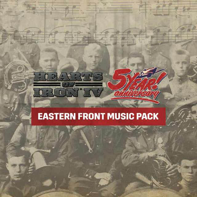 Hearts of Iron IV - Eastern Front Music Pack DLC Cover Image Steam