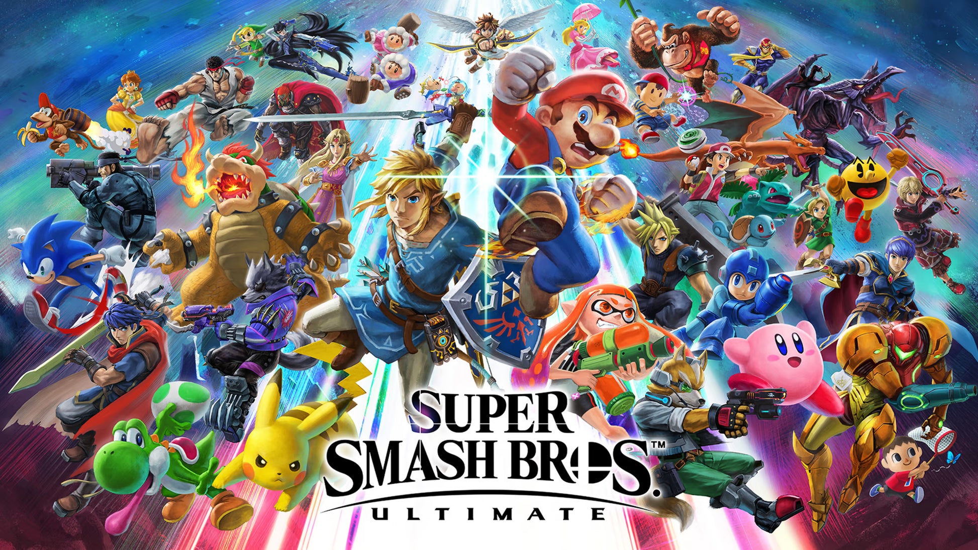 Super Smash Bros. Ultimate US Cover Image Nintendo Switch