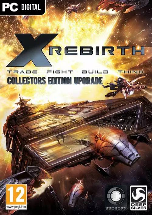 X Rebirth Collectors Edition 2016 Upgrade DLC Steam Cover Image