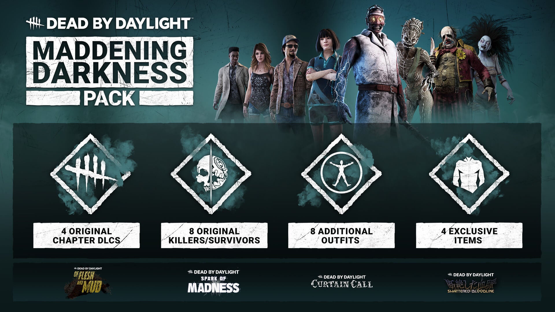 Dead by Daylight - Maddening Darkness Pack EU
