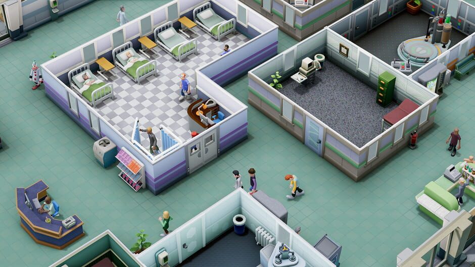 Two Point Hospital Cover Image Nintendo Switch