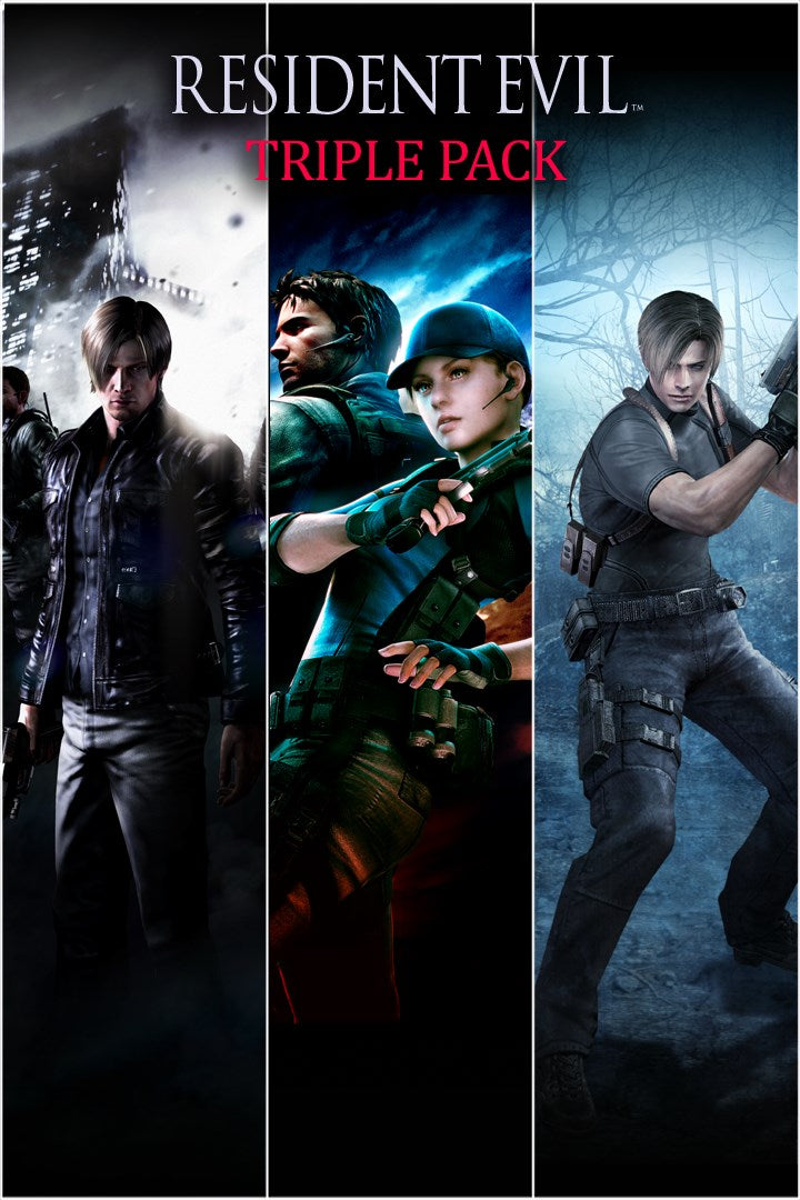Resident Evil Triple Pack EU Xbox One / Xbox Series XS Cover Image