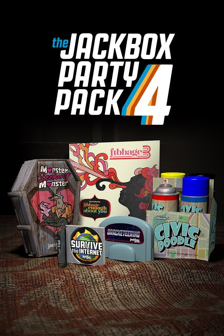 The Jackbox Party Pack 4 Cover Image Steam