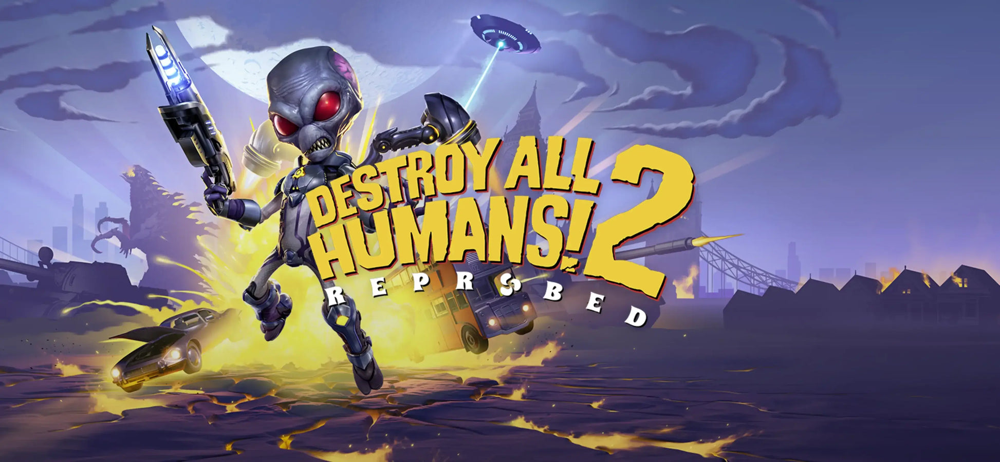 Destroy All Humans! 2 - Reprobed Cover Image Xbox Series XS
