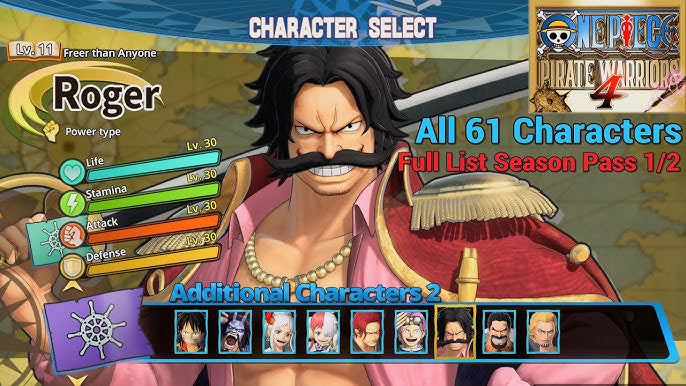 One Piece Pirate Warriors 4 Character Pass