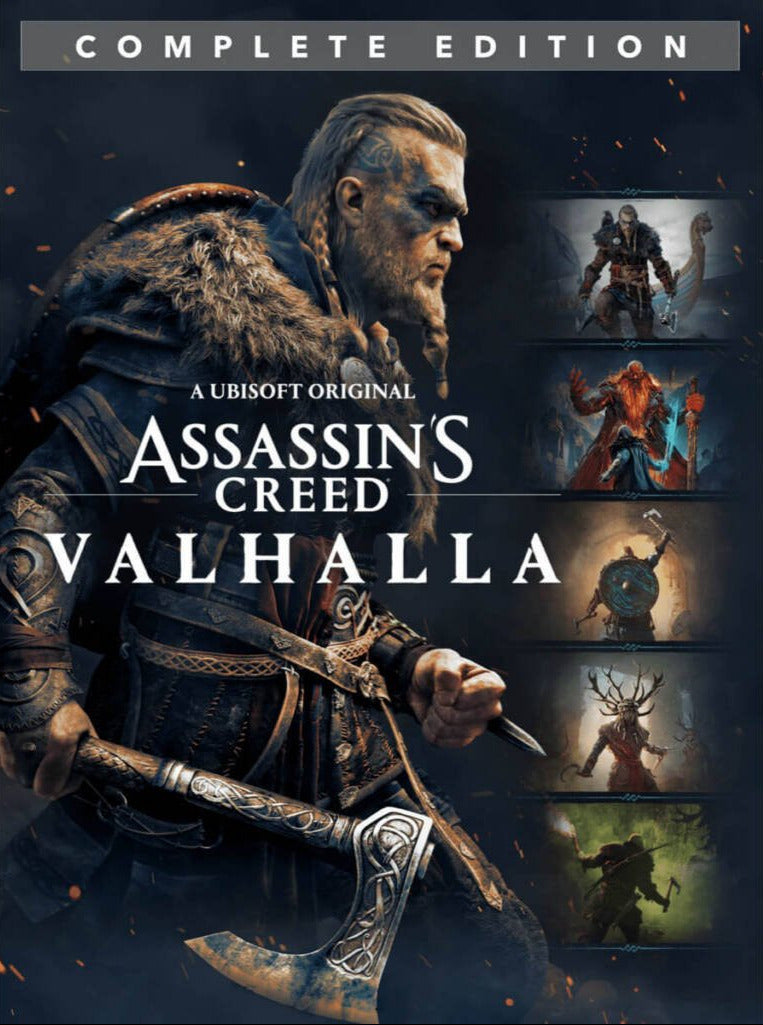 Assassin's Creed Valhalla Complete Edition Cover Image Ubisoft Connect