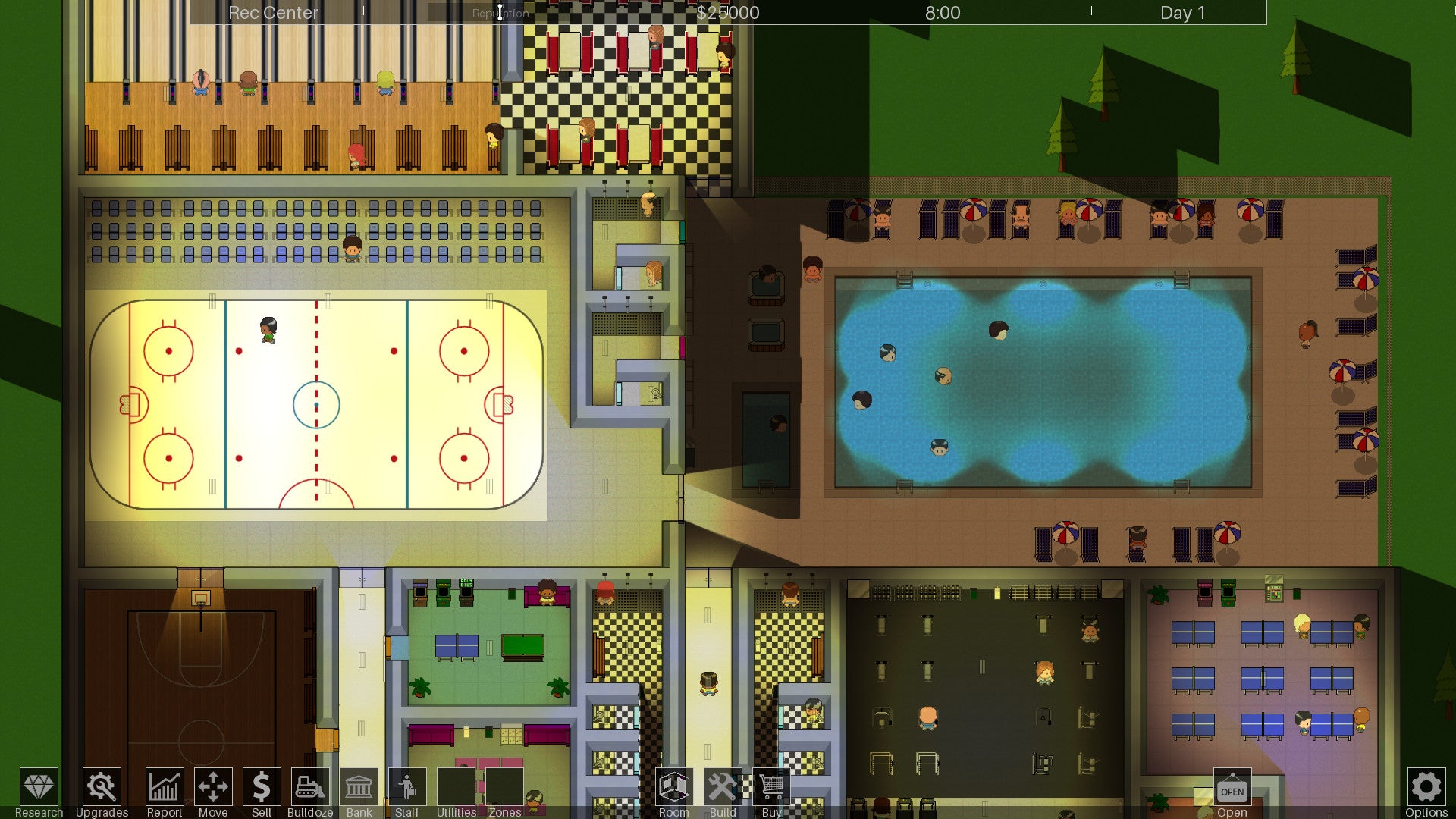 Rec Center Tycoon screenshot