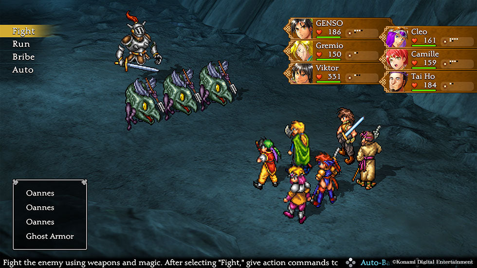 Suikoden I&II HD Remaster Gate Rune and Dunan Unification Wars EU
