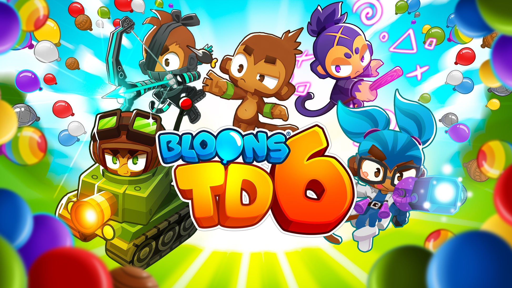 Bloons TD 6 Base Game Steam Cover Image