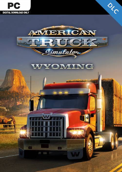 American Truck Simulator - Wyoming DLC Cover Image Steam