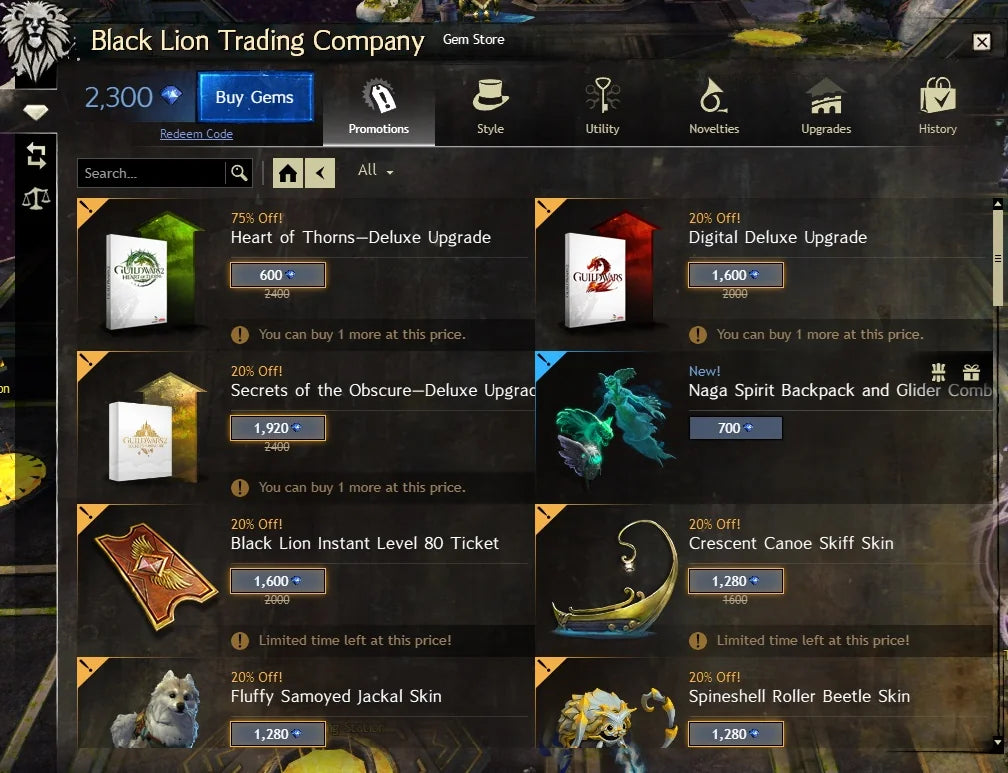 Guild Wars 2 - Heart of Thorns Deluxe Edition DLC EU