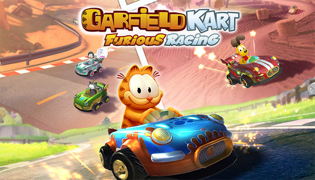 Garfield Kart - Furious Racing Cover Image Nintendo Switch