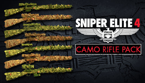 Sniper Elite 4 - Camouflage Rifles Skin Pack
