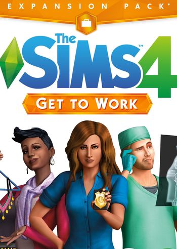 The Sims 4 - Get To Work DLC Cover Image EA App