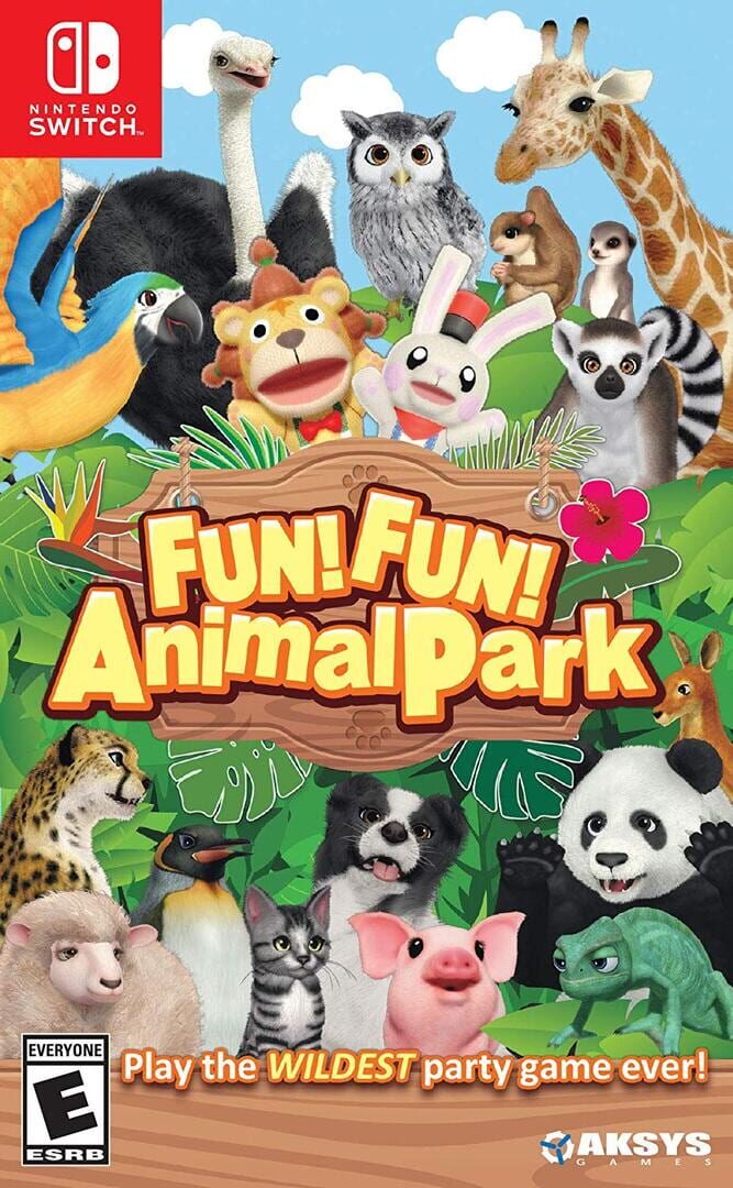 Fun Fun! Animal Park Cover Image Nintendo Switch