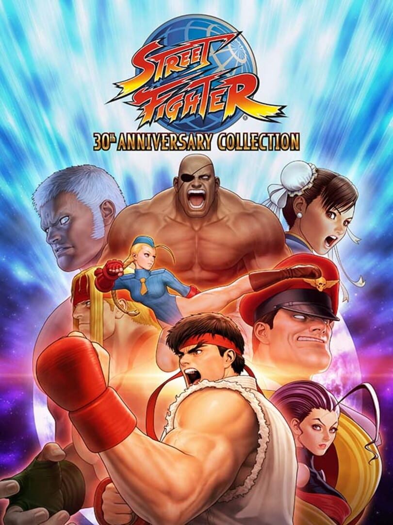 Street Fighter 30th Anniversary Collection Cover Image Xbox One / Xbox Series XS