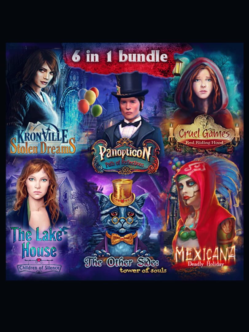 Hidden Object 6-in-1 Bundle Cover Image Steam