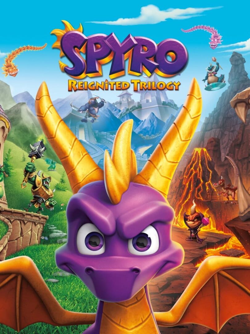 Spyro Reignited Trilogy Cover Image Xbox One / Xbox Series XS