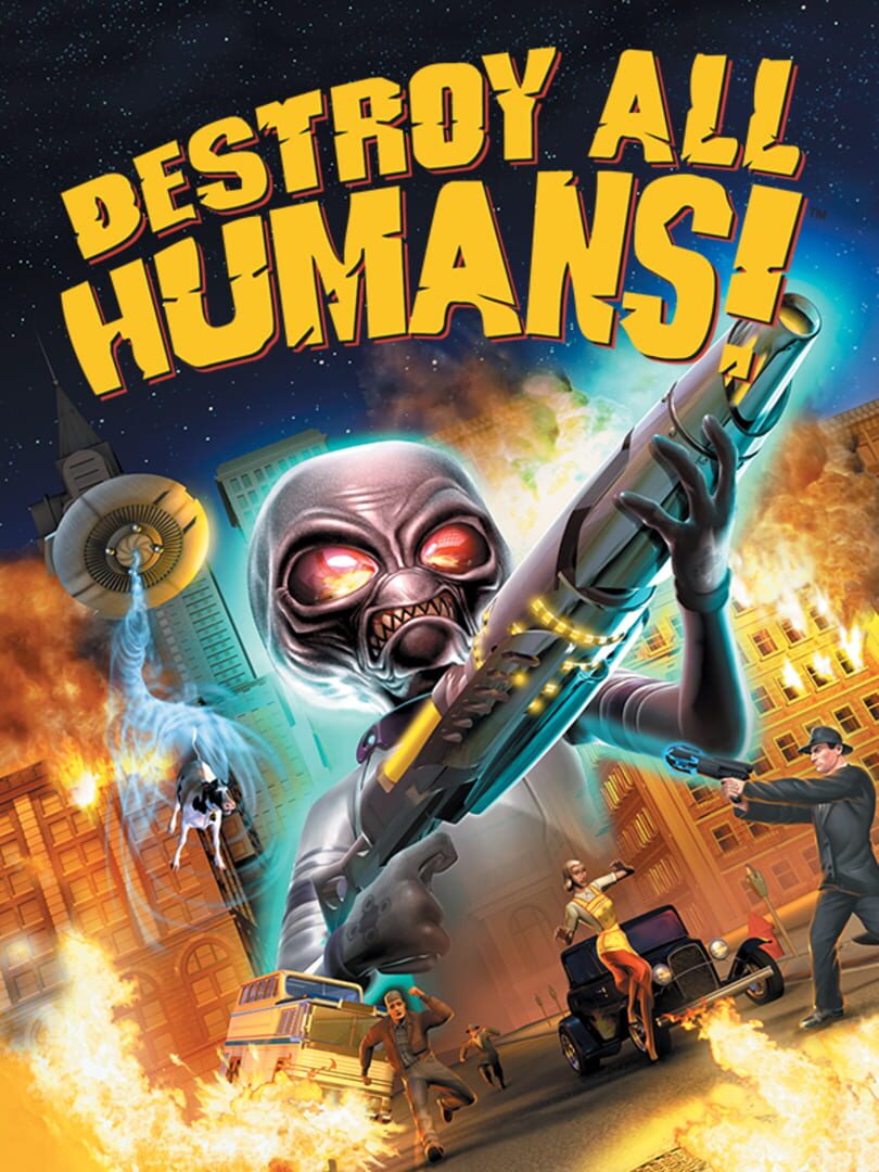 Destroy All Humans! EU Base Game Steam Cover Image