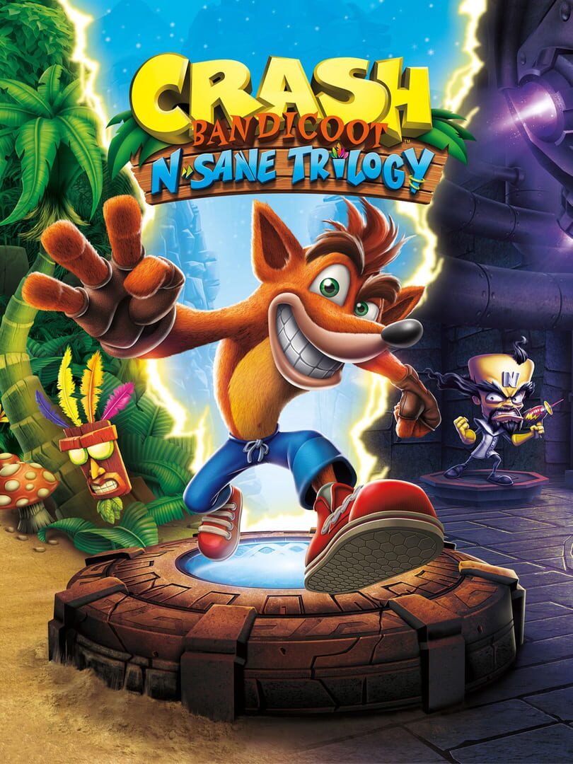 Crash Bandicoot N. Sane Trilogy Cover Image Xbox One / Xbox Series XS