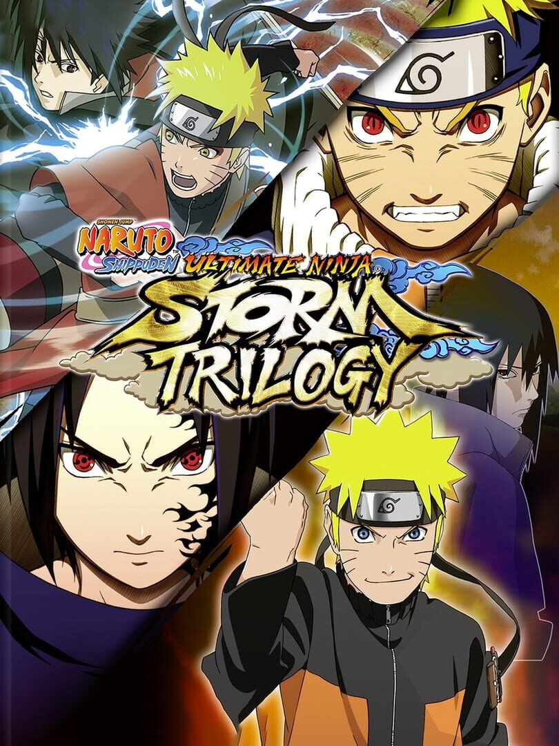 Naruto Shippuden Ultimate Ninja Storm Trilogy Cover Image Xbox One / Xbox Series XS