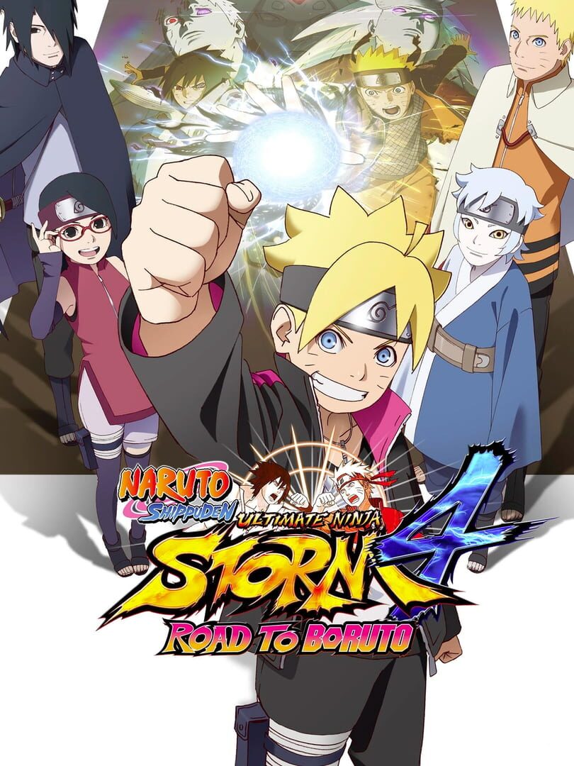 Naruto Shippuden Ultimate Ninja Storm 4 Road to Boruto Cover Image Nintendo Switch