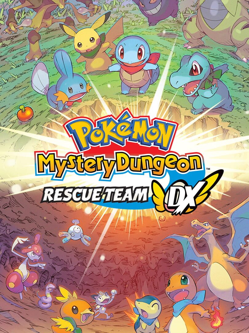 Pokemon Mystery Dungeon: Rescue Team DX EU Nintendo Switch Cover Image