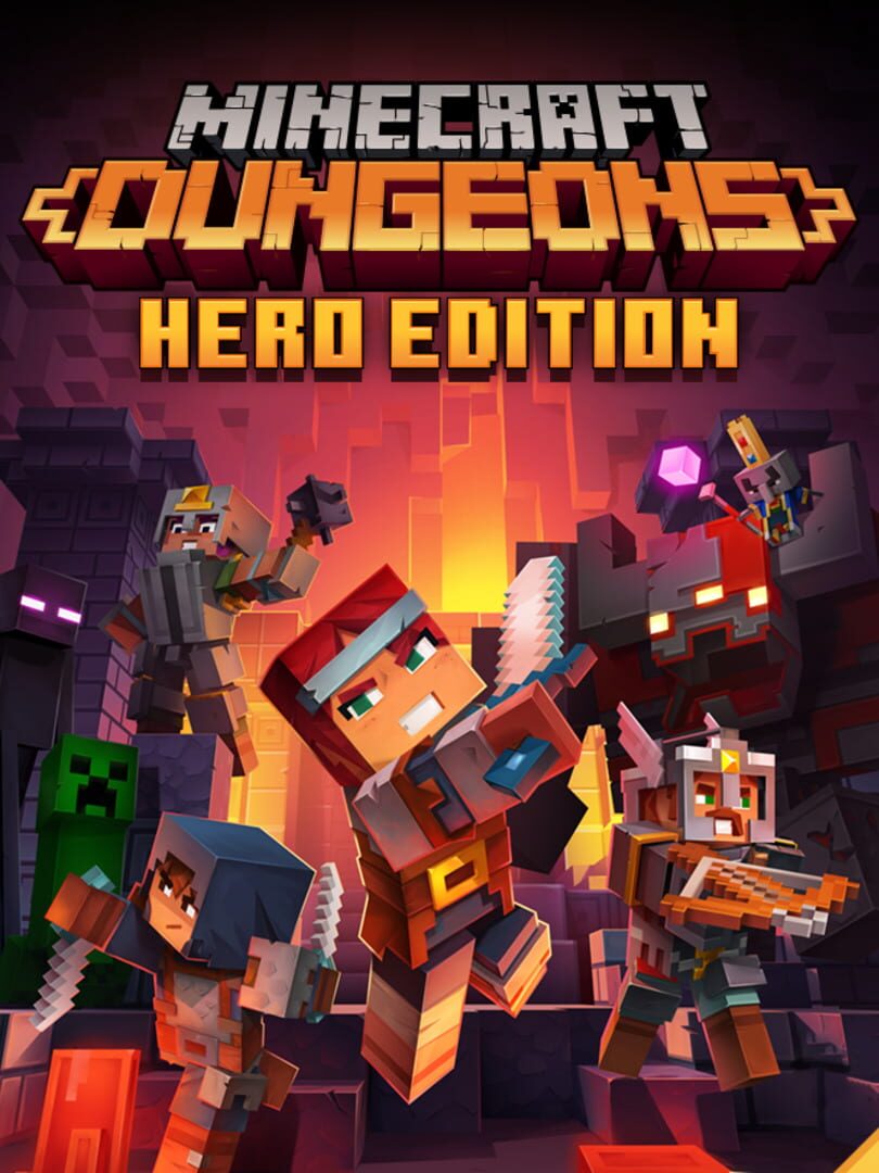 Minecraft Dungeons Hero Edition Cover Image Windows 10 / Xbox One