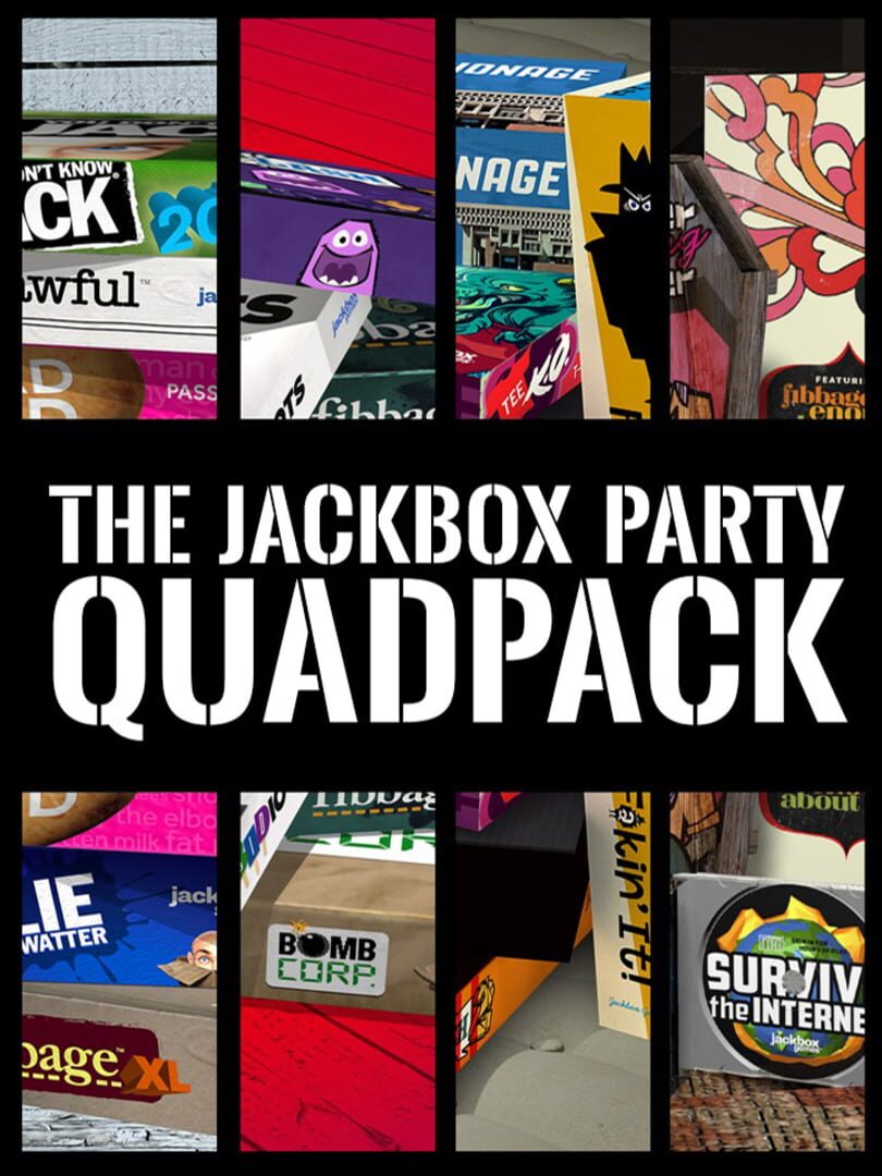 The Jackbox Party Quadpack Cover Image Steam