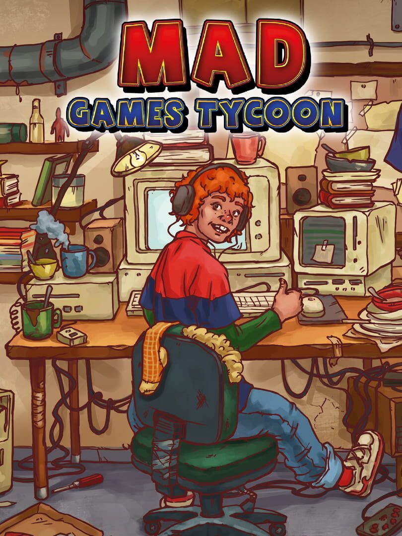 Mad Games Tycoon Cover Image Nintendo Switch