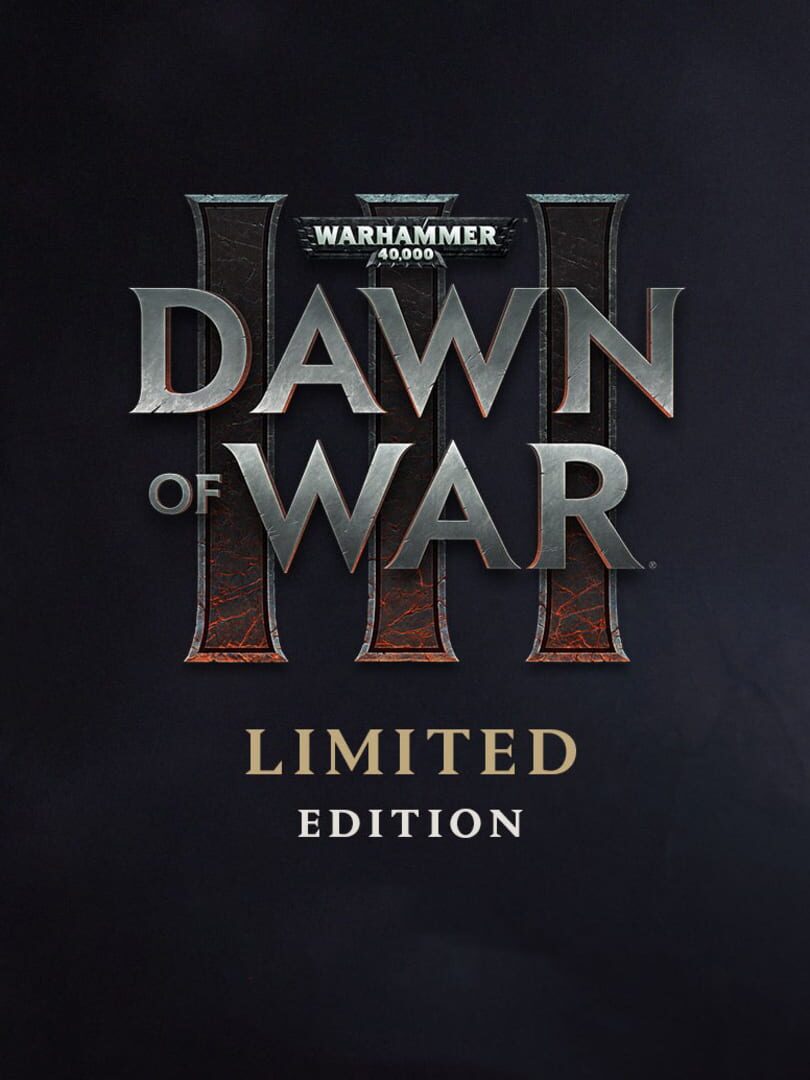 Warhammer 40,000 Dawn of War III Limited Edition Cover Image Steam