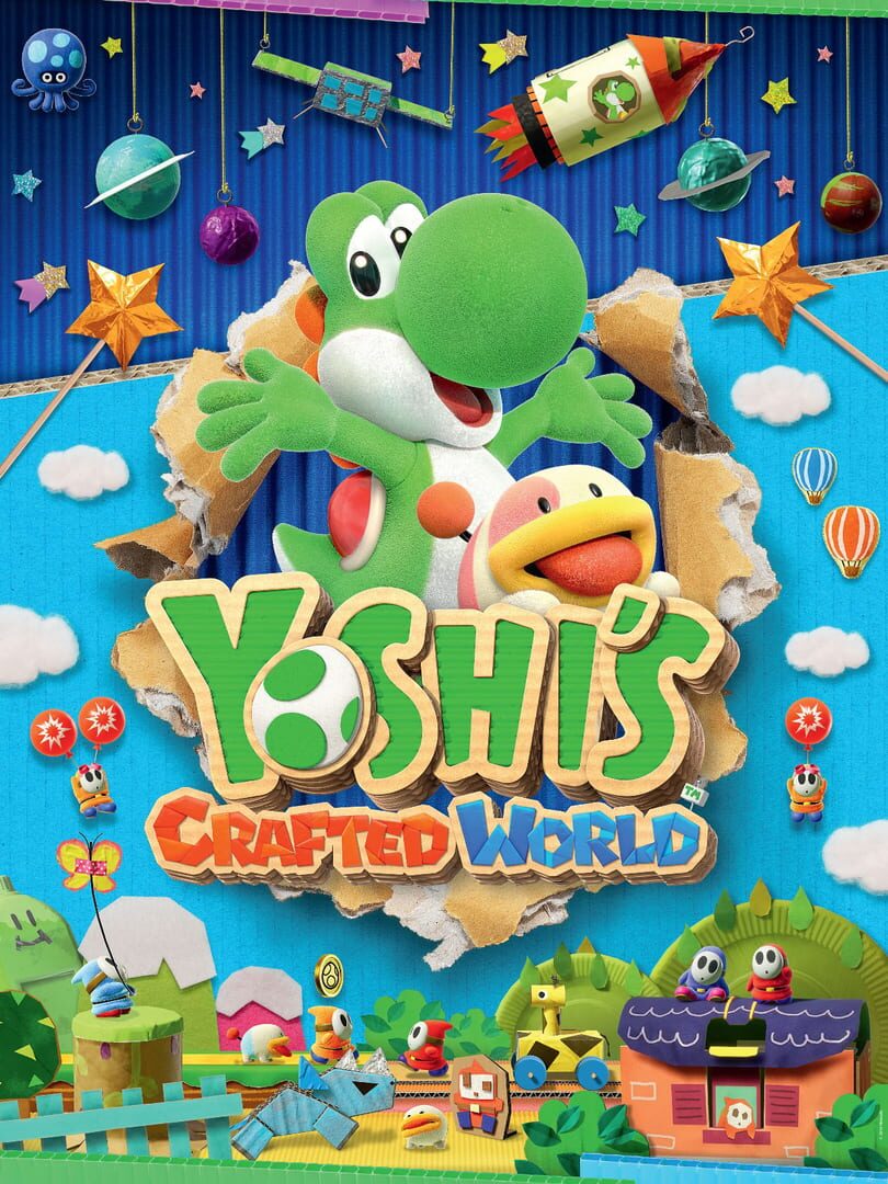 Yoshi's Crafted World EU Nintendo Switch Cover Image