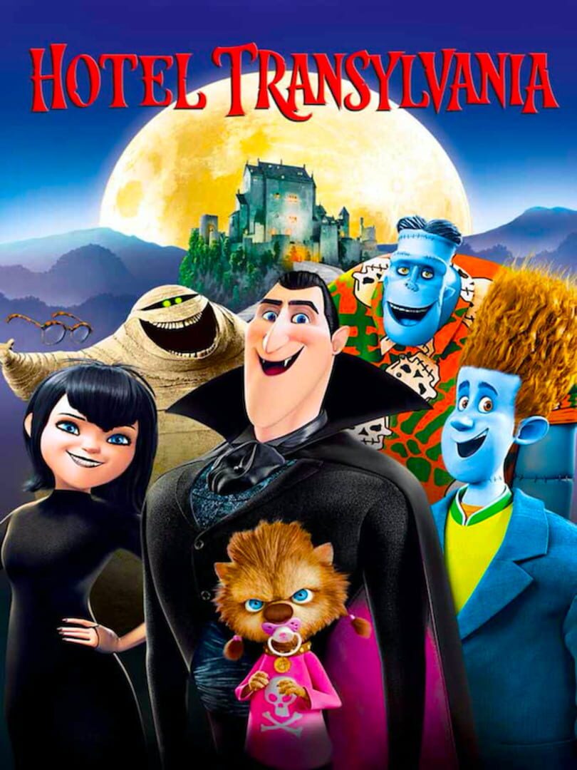 Hotel Transylvania 3 Monsters Overboard Cover Image Nintendo Switch