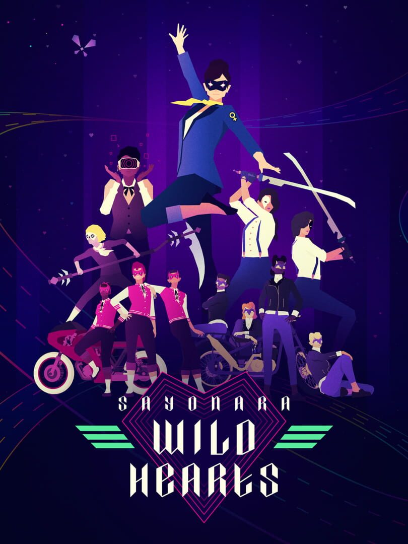 Sayonara Wild Hearts Cover Image Steam