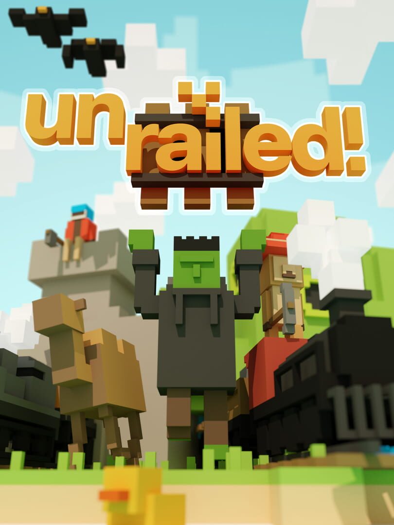 Unrailed! Cover Image Steam