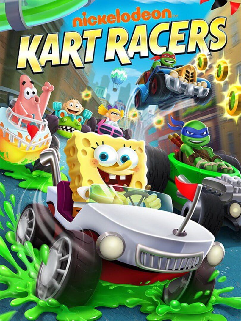Nickelodeon Kart Racers Cover Image Nintendo Switch
