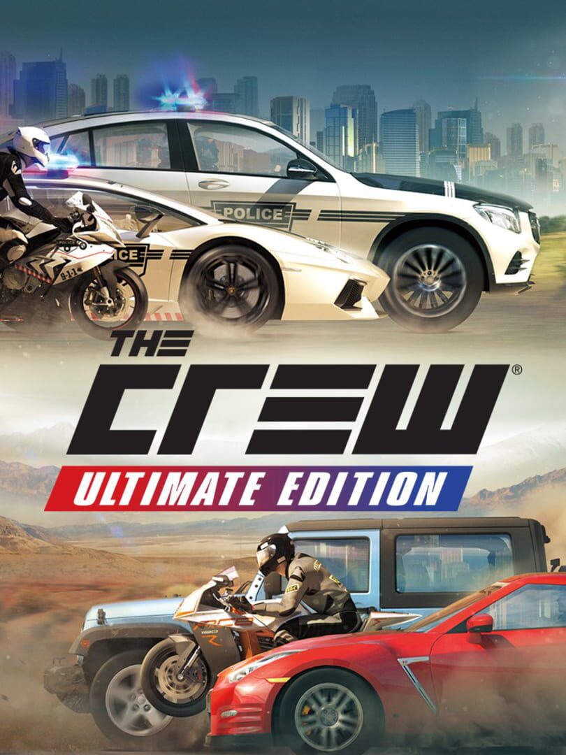 The Crew Ultimate Edition Cover Image Xbox One