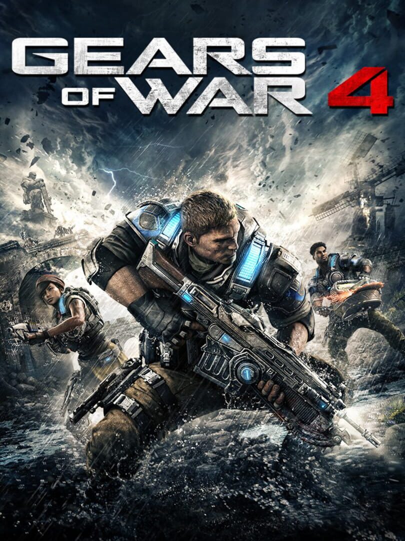 Gears of War 4 Cover Image Windows 10 / Xbox One / Xbox Series XS