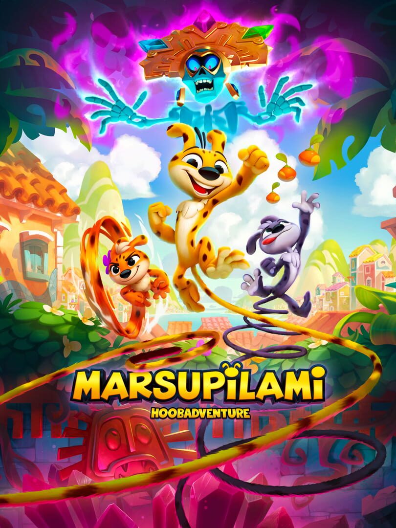 Marsupilami Hoobadventure Cover Image Nintendo Switch