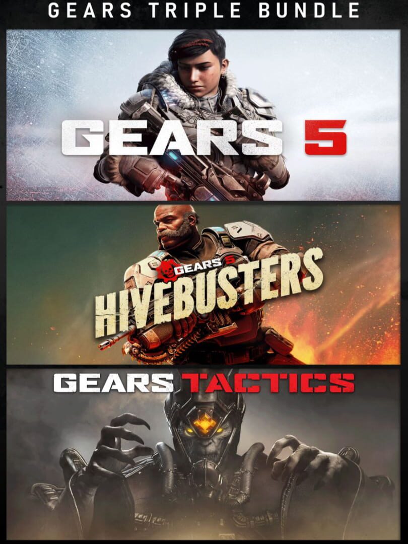 Gears Triple Bundle Cover Image Windows 10 / Xbox One / Xbox Series XS