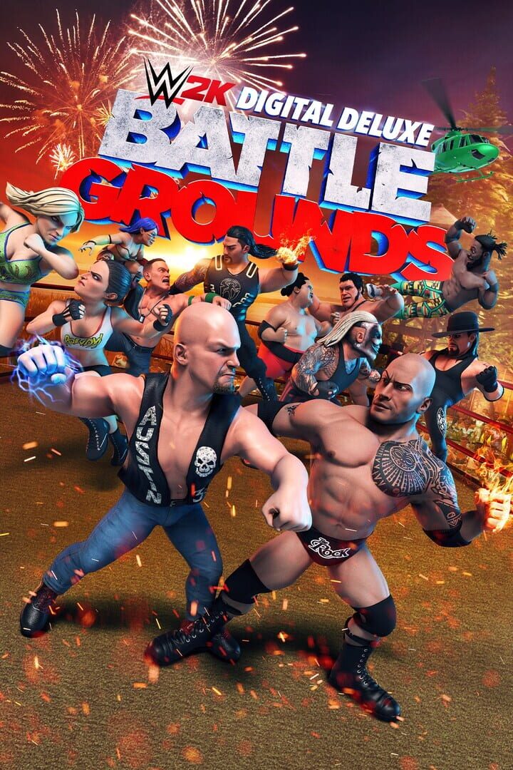WWE 2K Battlegrounds Digital Deluxe Edition EU Steam Cover Image