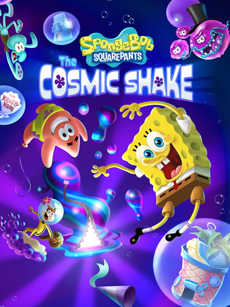 SpongeBob SquarePants: The Cosmic Shake Cover Image PlayStation 4