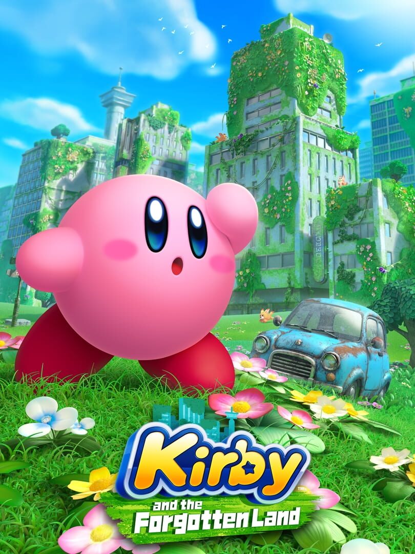 Kirby and the Forgotten Land Cover Image Nintendo Switch