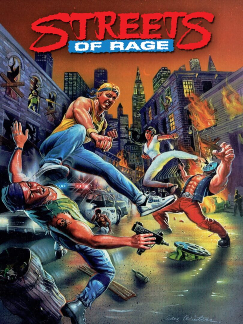 Streets Of Rage 4 - Mr. X Nightmare DLC Cover Image Steam
