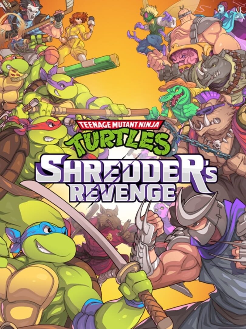 Teenage Mutant Ninja Turtles Shredder's Revenge Base Game Steam Cover Image