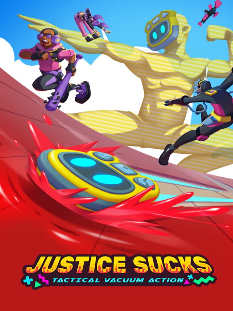 JUSTICE SUCKS: Tactical Vacuum Action Cover Image Steam