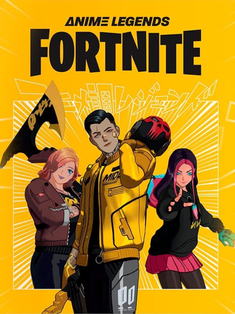 Fortnite Anime Legends Pack Cover Image PlayStation 4