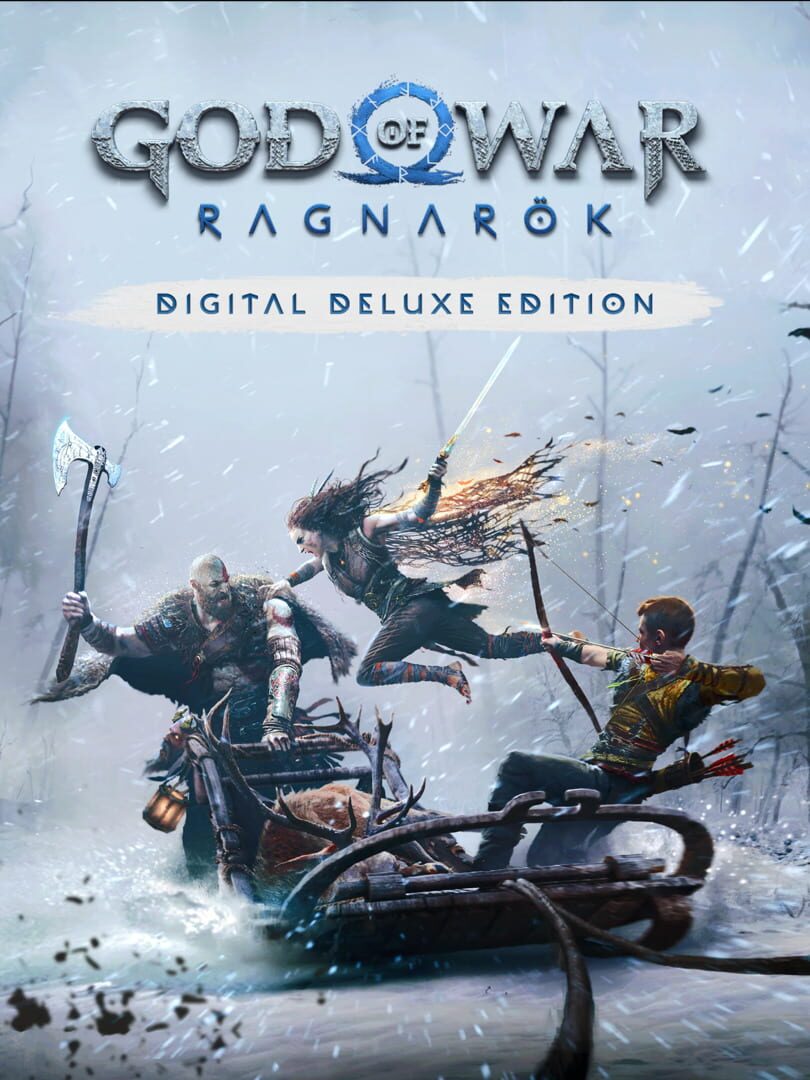 God of War Ragnarök Digital Deluxe Edition Cover Image PlayStation 4