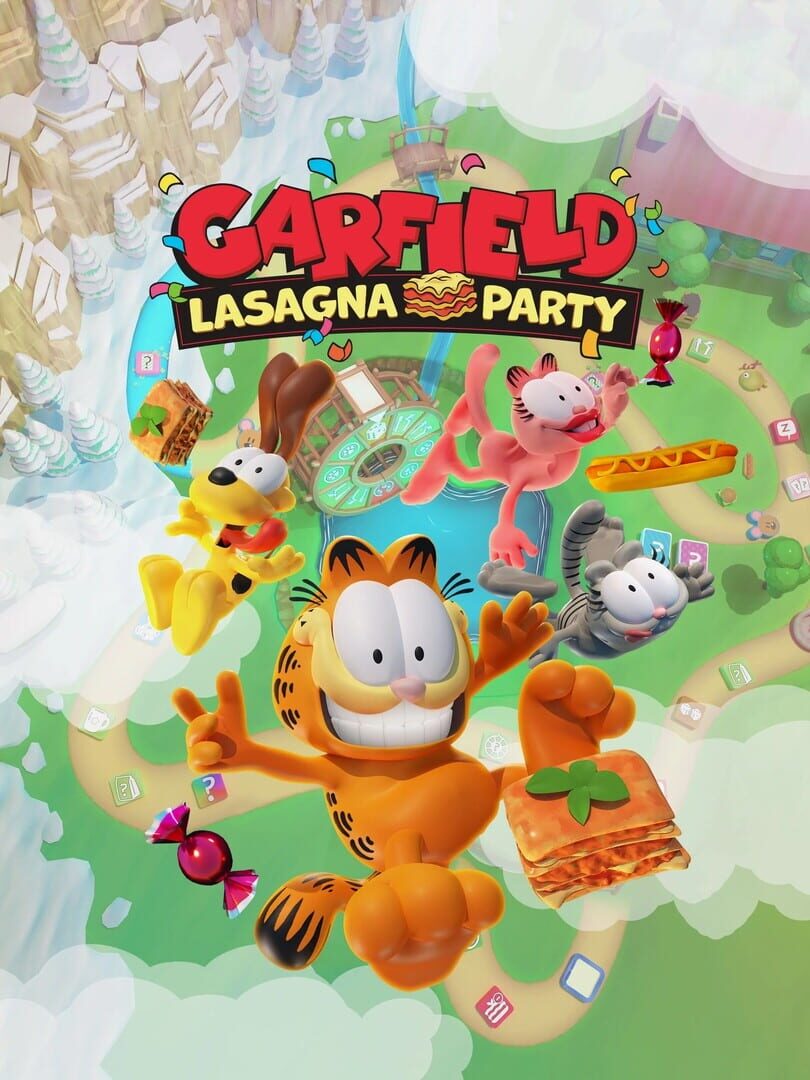 Garfield Lasagna Party Cover Image Nintendo Switch