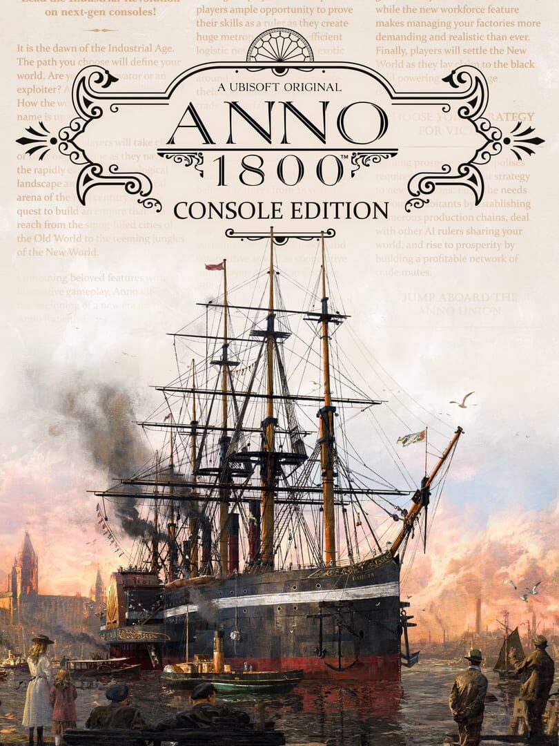 Anno 1800 Console Edition Deluxe Cover Image Xbox One / Xbox Series XS